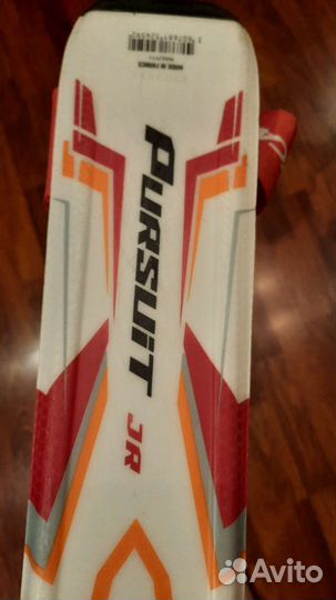 Горные лыжи детские 130 см с ботинками