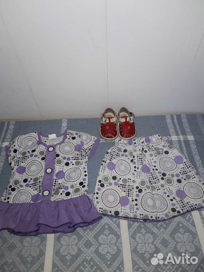 Одежда для девочки от 9 до 12 месяцев