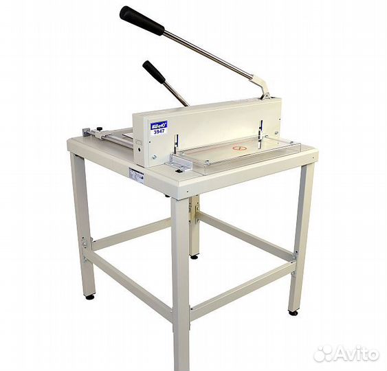 Резак для бумаги гильотина KWTrio 3947, новый