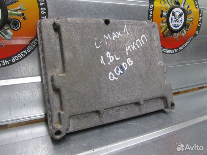 Блок управления двс Ford C MAX 1 1,8л qqdb мкп