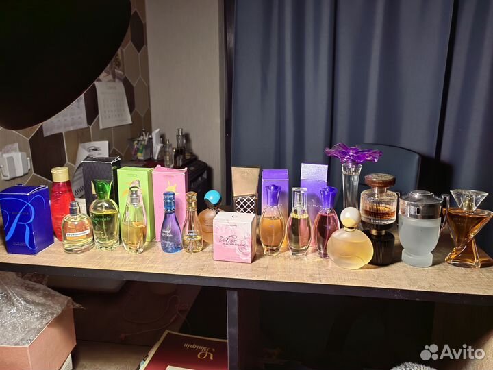 Винтажная парфюмерия avon, oriflame, faberlic