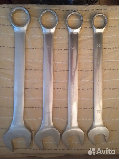 Комбинированные ключи 38мм 41мм 46мм 50мм