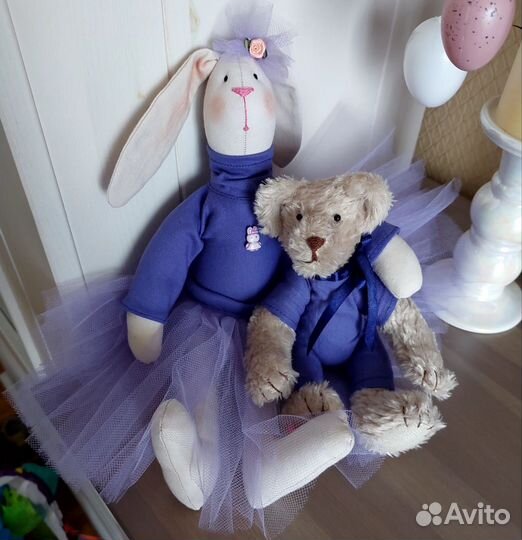 Кукла тильда заяц