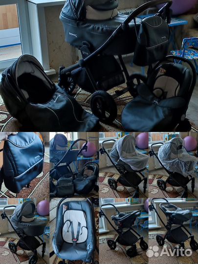 Детские коляски 3 в 1