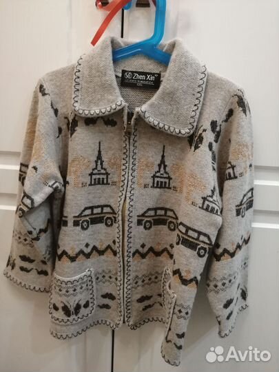 Тёплая кофта 5-6 лет
