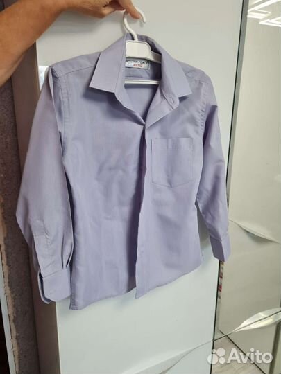 Рубашки школьные новые на мальчика р. 122-128