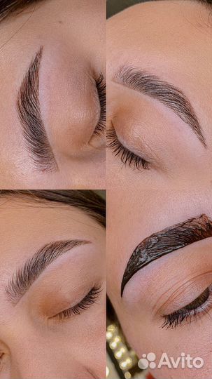 Обучение бровист. Окрашивание и архитектура