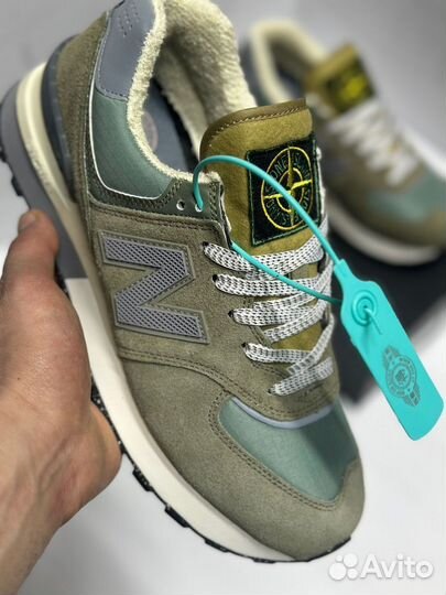 Кроссовки New Balance 574 Stone Island