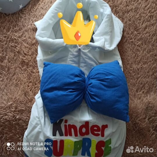 Конверт на выписку летний