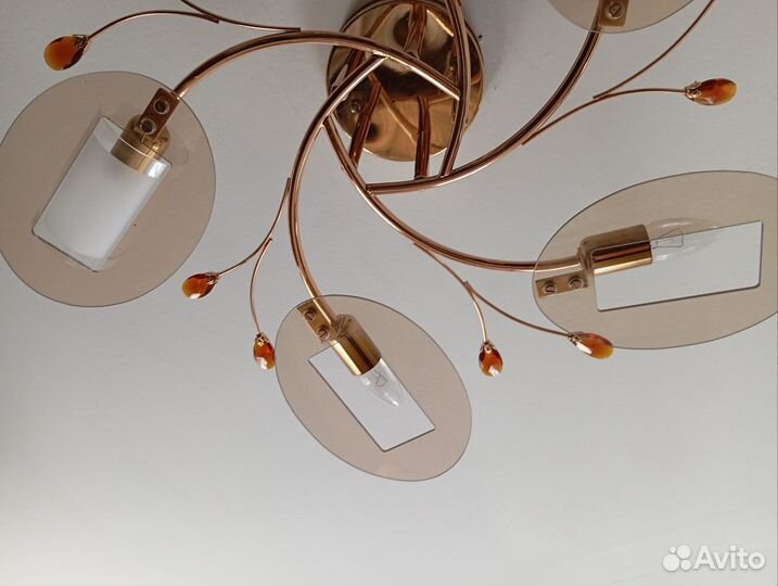Люстра потолочная бу