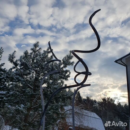 Спираль садовая декоративная 1,5 м