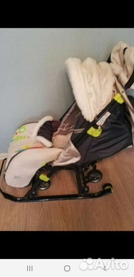 Санки коляска ника 7 2