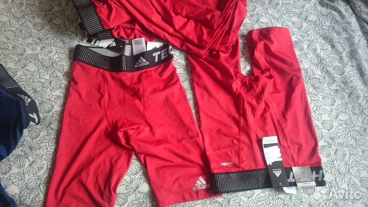 Шорты компрессионныеadidas tachfit Сб.России XS-XL
