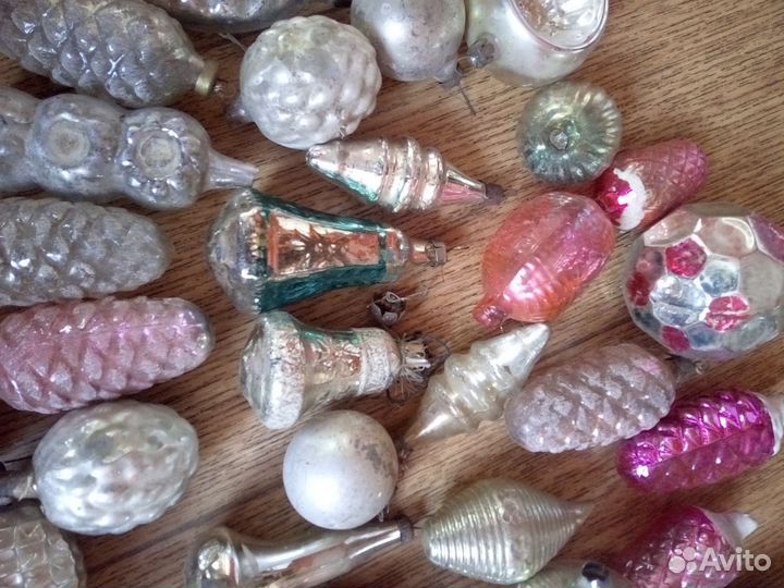 Елочные игрушки СССР