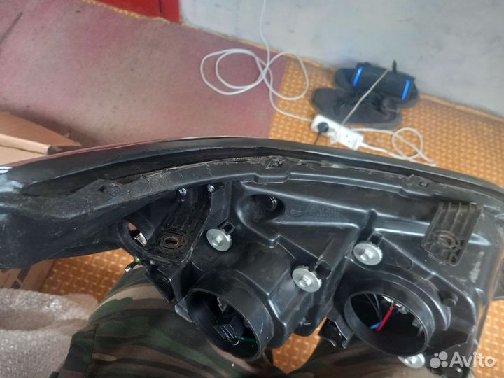 Фара левая шевроле эпика