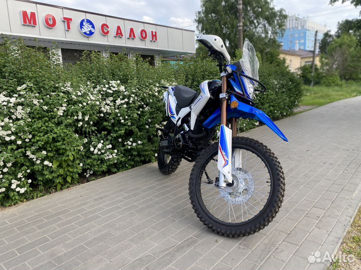 Новый мотоцикл XR250 Enduro 172 FMM 2023 синий