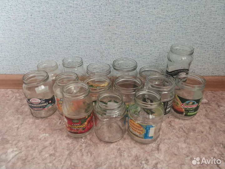 Банки 100 шт(3л/1л/0.7/0.5/0.4/0.3/0.2)цена за все