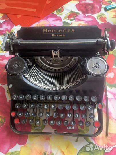 Пишущая машинка Mercedes Prima