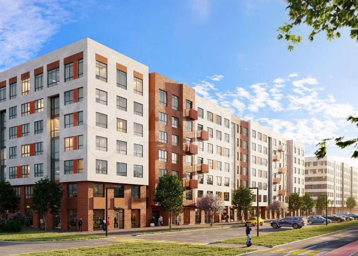 1-к. квартира, 56 м², 2/7 эт.