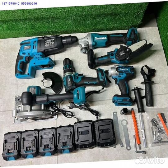 Безщеточный набор Makita 6в1