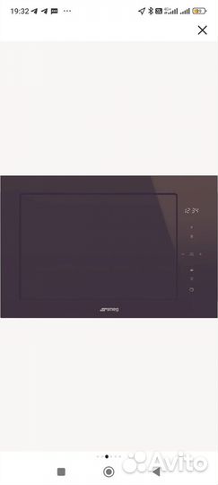 Микроволновая печь встраиваемая Smeg FMI625CN