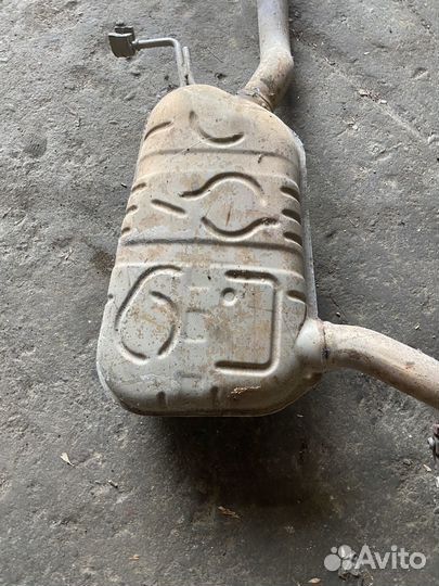 Глушитель volkswagen passat cc