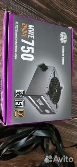 Cooler master mwe 750 bronze plus