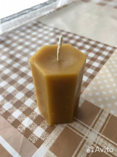 Свечи из пчелиного воска 100 натурально