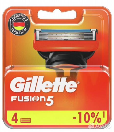 Сменные кассеты Gillette Fusion5