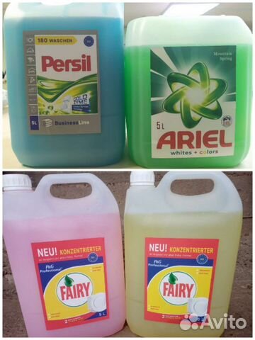 Гель Persil/Ariel+Fairy (4 вида на выбор)