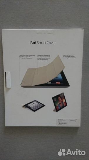 iPad Smart Cover Leather в упаковке