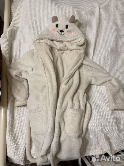 Халат женский пушистый