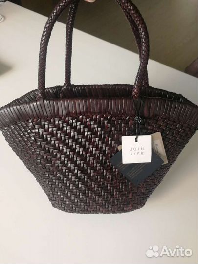 Cумка Massimo Dutti натуральная кожа