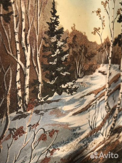 Картина из натурального камня 