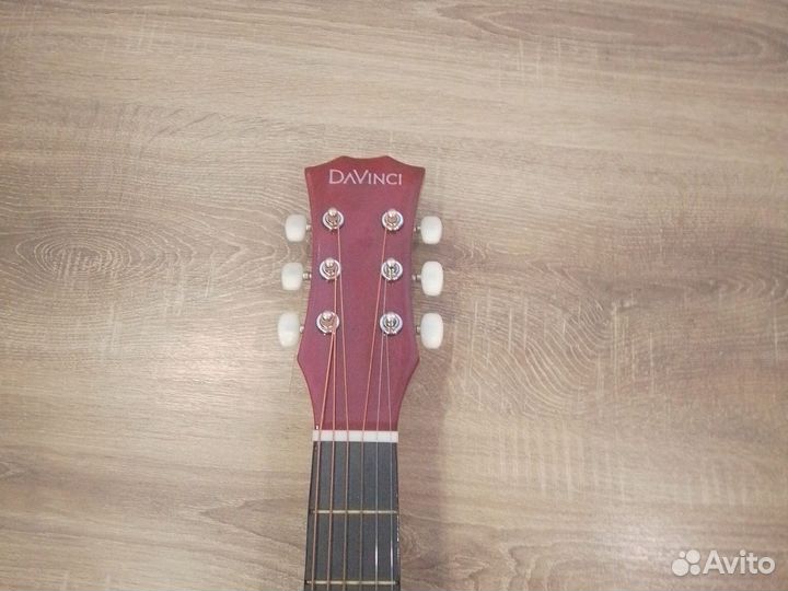 Гитара davinci 6струн с чехлом