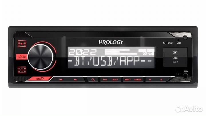 Автомагнитола Prology GT-200 c Bluetooth