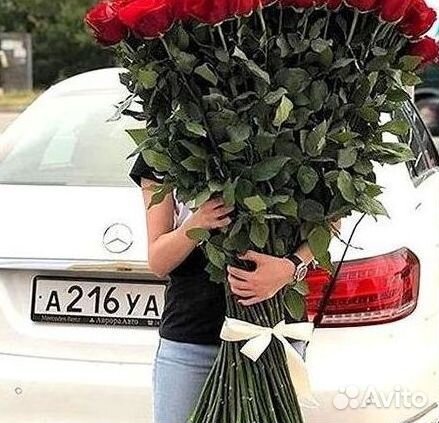 Высокие розы Гигантские розы Доставка цветов