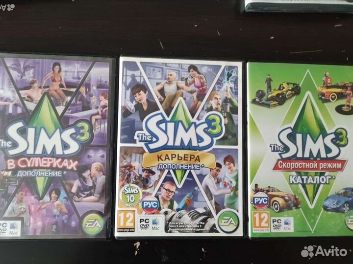 Диски игры The sims 3