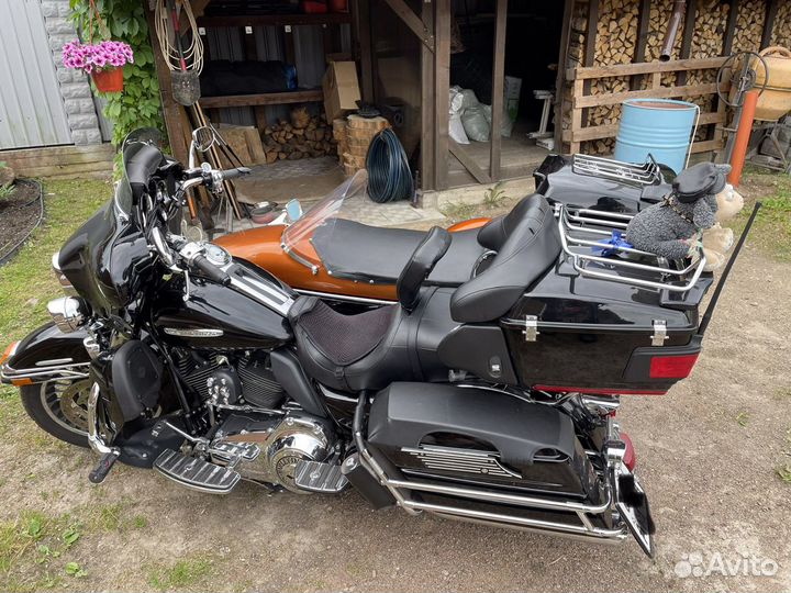 Harley Davidson с коляской