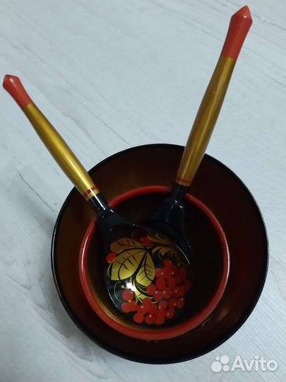 Салатник, миска хохлома