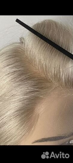 Натуральная полусистема парик
