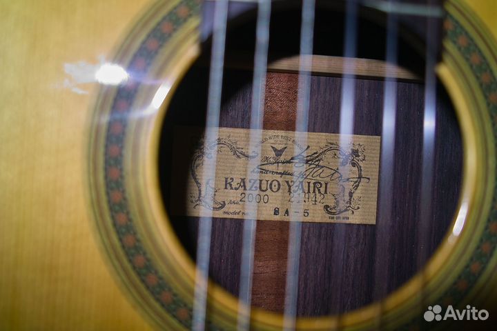 Мастеровая классическая гитара Kazuo Yairi SA-5
