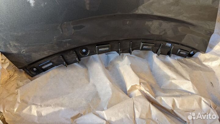 Бампер передний Geely Coolray повреждённый