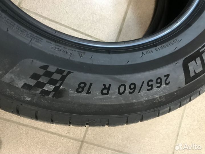 Michelin Pilot Sport 4 SUV 265/60 R18 110V