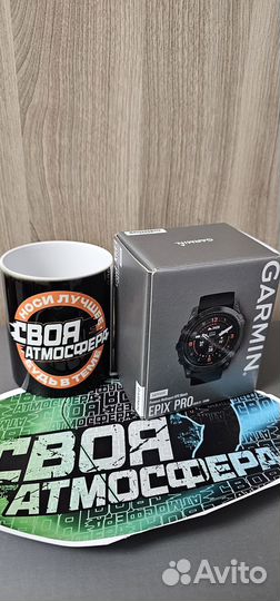 Часы garmin epix gen 2 pro sapphire 51 мм