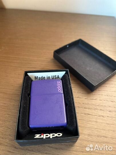 Зажигалка Purple Matte zippo 237ZL Оригинал Новая