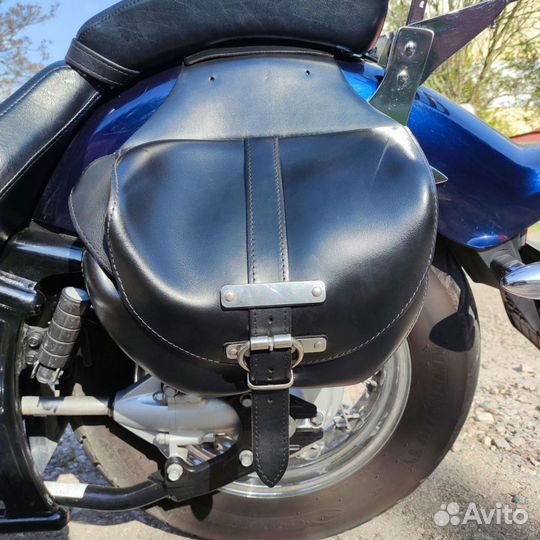 Кожаные кофры для мотоцикла