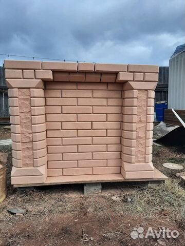 Портал для банной печи