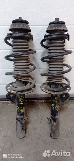 Передние стойки honda