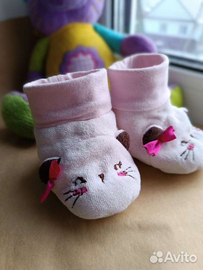 Пинетки для девочки
